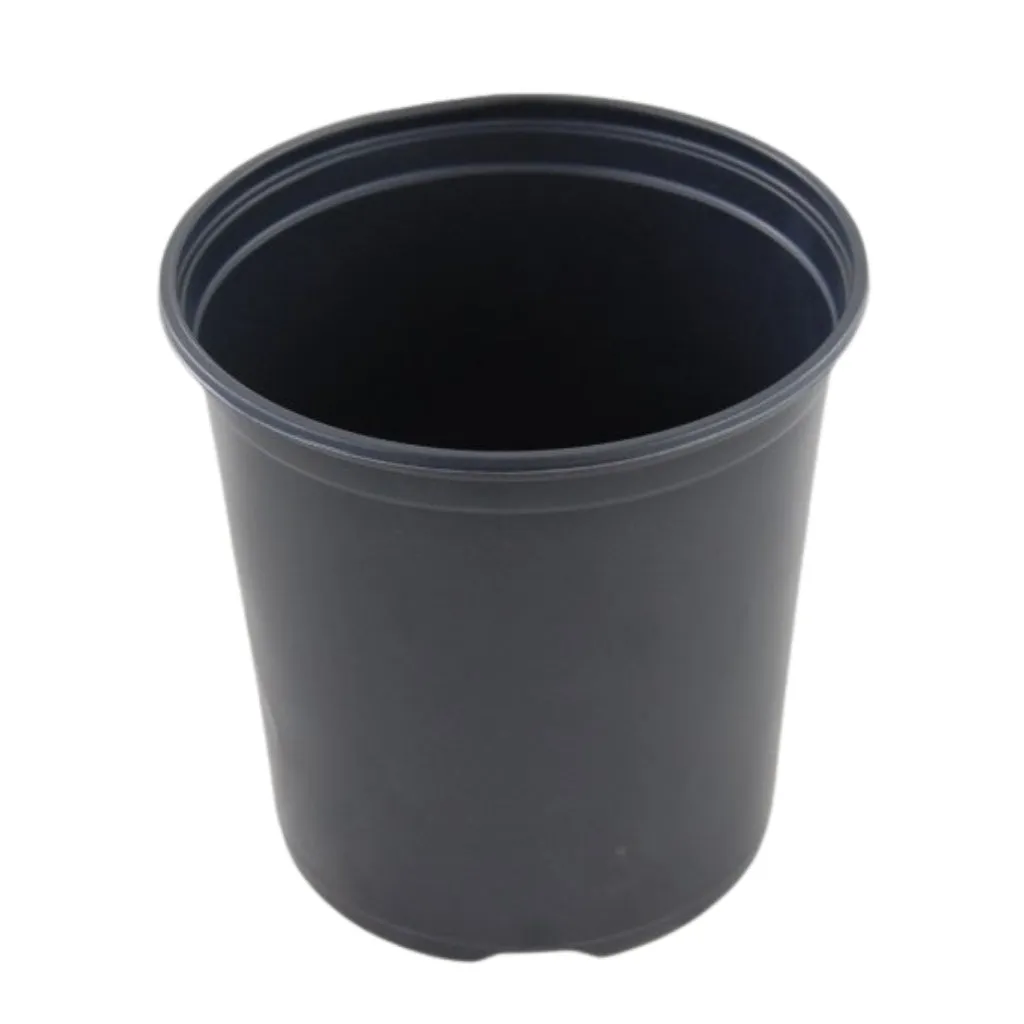 1 Gallon Nursery Pot - Thermoform Shuttle Pot - Black - 270 Count