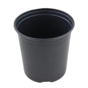 1 Gallon Nursery Pot - Thermoform Shuttle Pot - Black - 270 Count