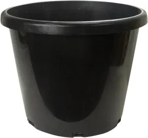 10 Gallon Premium Nursery Black Plastic Planter Garden Grow Pots (10)