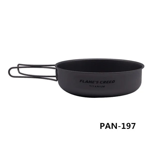 1.1L  State-of-the-art Ultralight  Titanium Pot Full collection