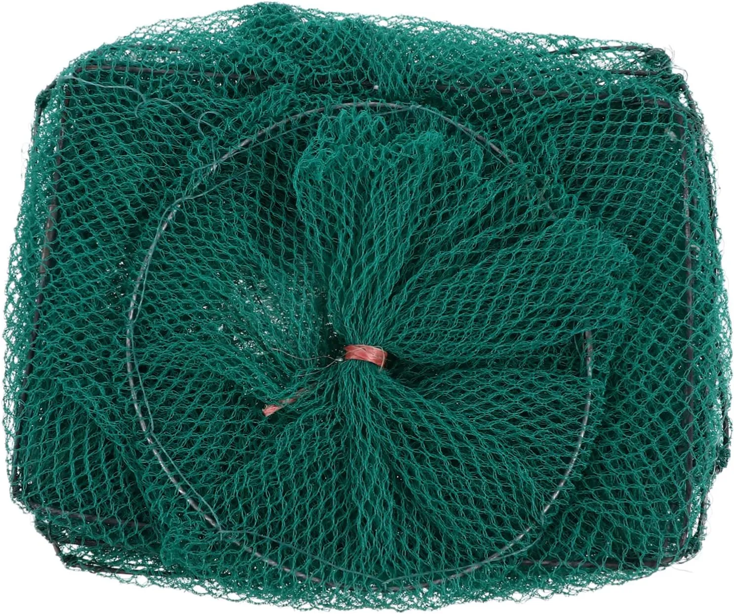 1pc Fish Cage Fishing Cast Net Floating Bait Bucket Bag Lobster Shrimp Net Collapsible Fish Cage Fishing Supplies Foldable Bait Cast Nylon Crayfish Fishing Cage Green Bait Cast Net