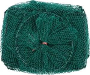 1pc Fish Cage Fishing Cast Net Floating Bait Bucket Bag Lobster Shrimp Net Collapsible Fish Cage Fishing Supplies Foldable Bait Cast Nylon Crayfish Fishing Cage Green Bait Cast Net