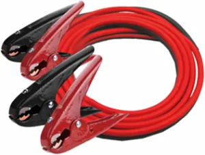 2-Gauge Heavy Duty Jumper Cables for Car and Truck Battery Quick Start Kit with Copper Clamps, Automotive Power Accessories, 20-Ft
