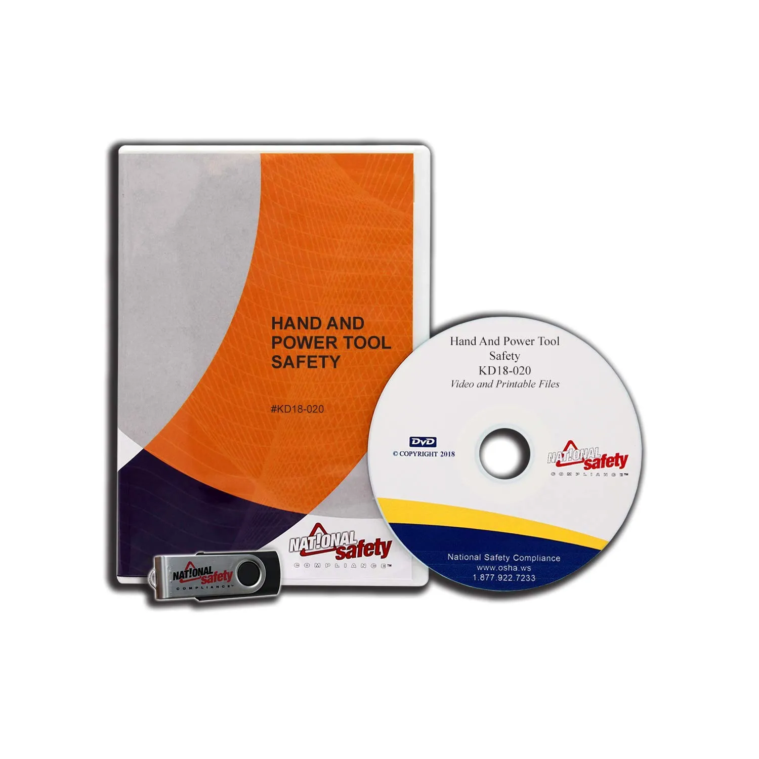 (2018) Hand & Power Tool Safety Video Training Kit | Everything You Need To EASILY Train An UNLIMITED Number Of Employees How To Safely Use Saws, Nail Guns, Knives, Drills, Jackhammers, and more!