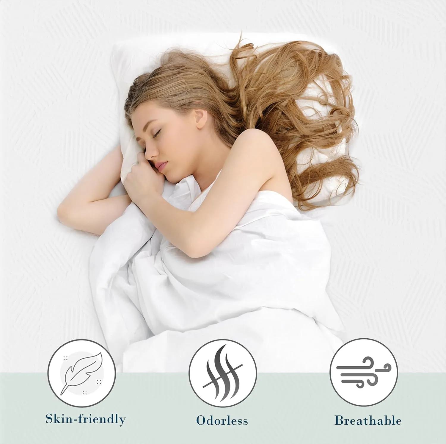 3 Inch Full Size Memory Foam Mattress Topper, Cooling Gel Bed Topper with Removable Cover, Soft & Pain Relief & Breathable, CertiPUR-US & Oeko-Tex Certified