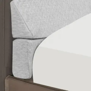 4 Modes Pillow Wedge for Headboard Gap, Foldable Bed Wedge Pillow, Bed Gap Filler King Size Fill The Gap (0-7"), Mattress Gap Filler Long Pillow Between Headboard and Mattress
