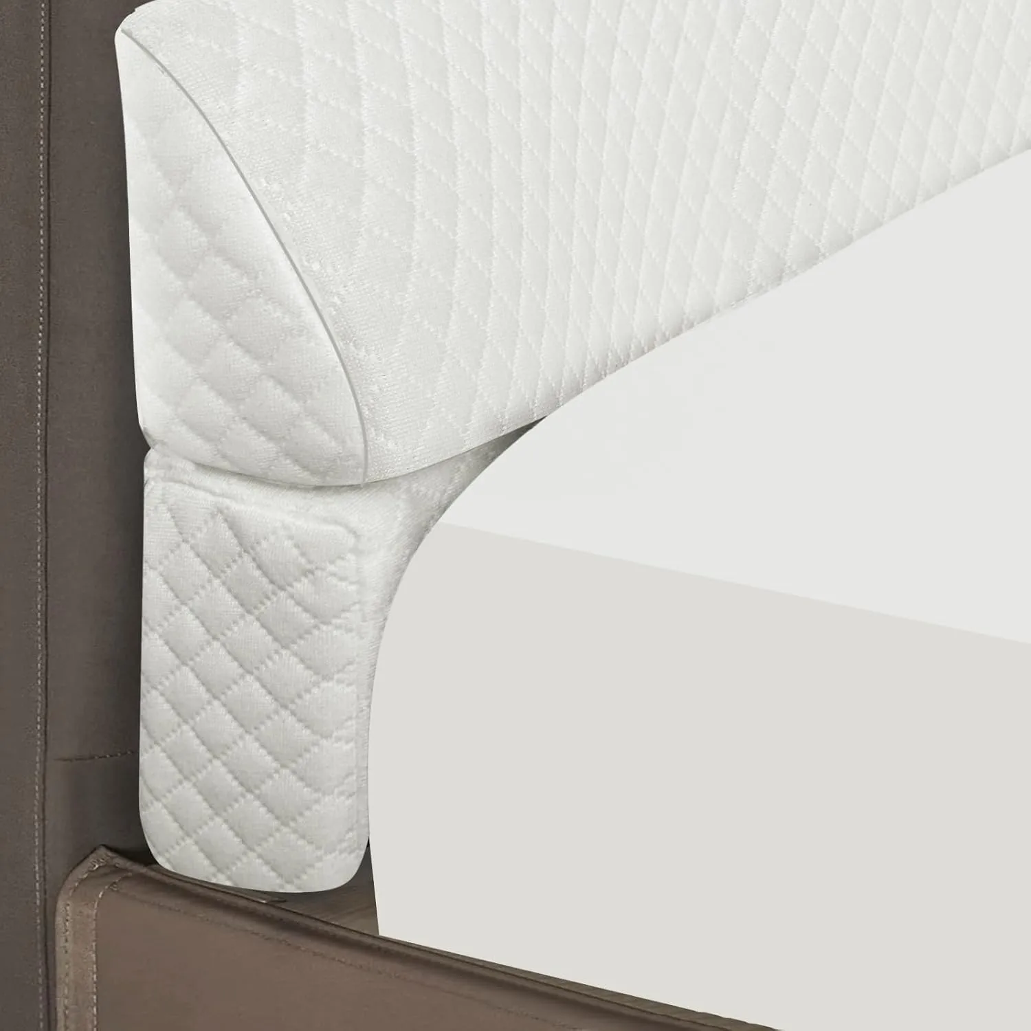 4 Modes Pillow Wedge for Headboard Gap, Foldable Bed Wedge Pillow, Bed Gap Filler King Size Fill The Gap (0-7"), Mattress Gap Filler Long Pillow Between Headboard and Mattress