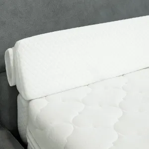 4 Modes Queen Size Wedge Pillow Headboard for Bed Gap, Foldable Bed Wedge Pillow Gap Filler, Mattress Gap Filler Long Pillow for Bed Triangle Pillow, Fill The Gap (0-7") Between Headboard and Mattress