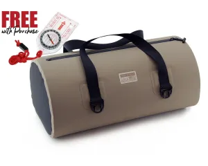 40L Allatoona Waterproof Duffel - Coyote/Black   FREE Compass