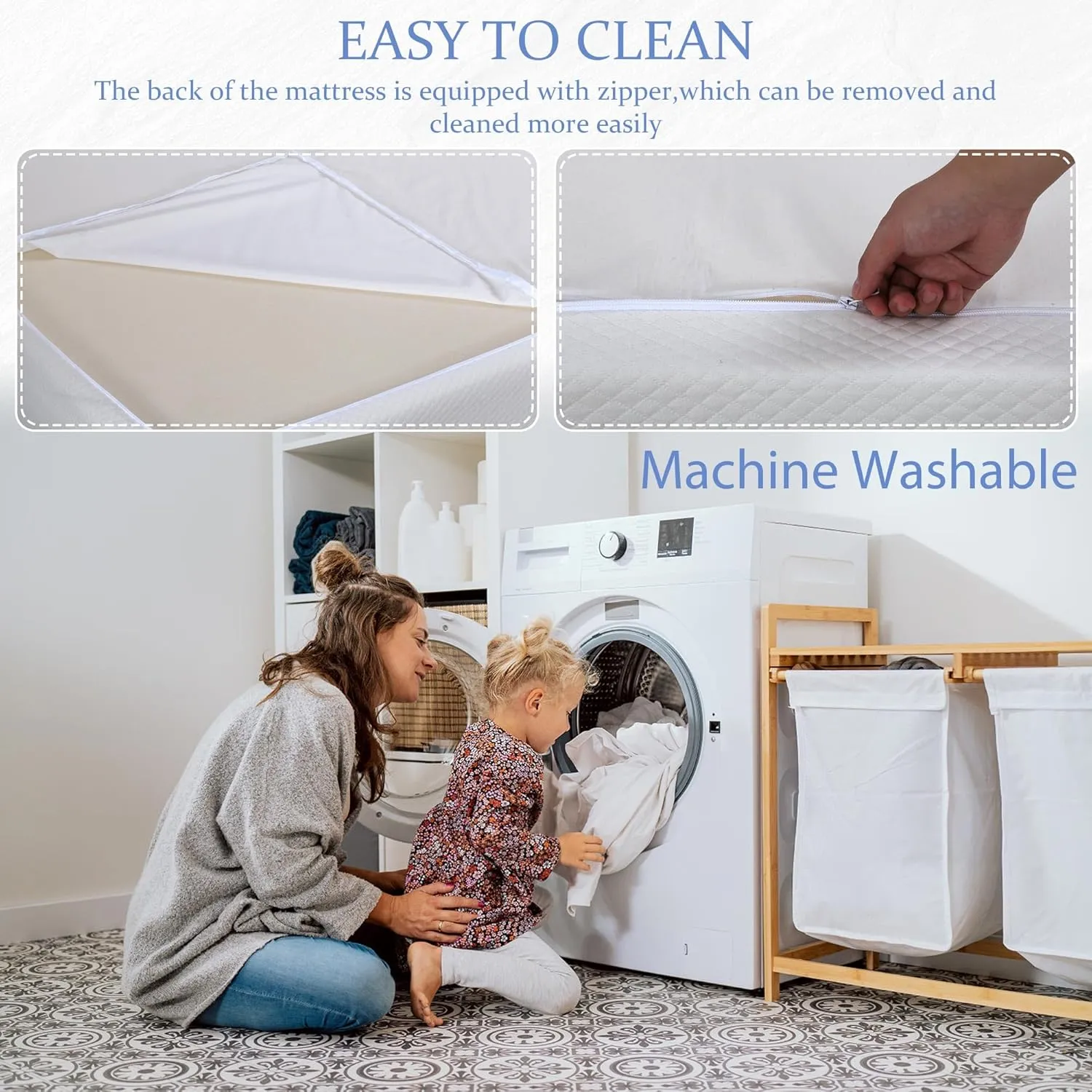 5 Inch Twin Mattress, Twin Mattress for Kids, Medium Firm Twin Bed Mattress, Cool to Sleep and Pressure Relief, Certipur-Us Certified, Memory Foam Mattress, Twin Size Mattress in a Box（5 Inch）