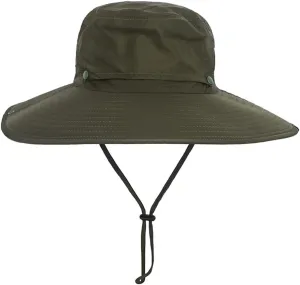 Adjustable Boonie Hat Breathable Mesh Sun Hat Wide Brim Bucket Hat Sun Protection Hiking Fishing Camping Hat