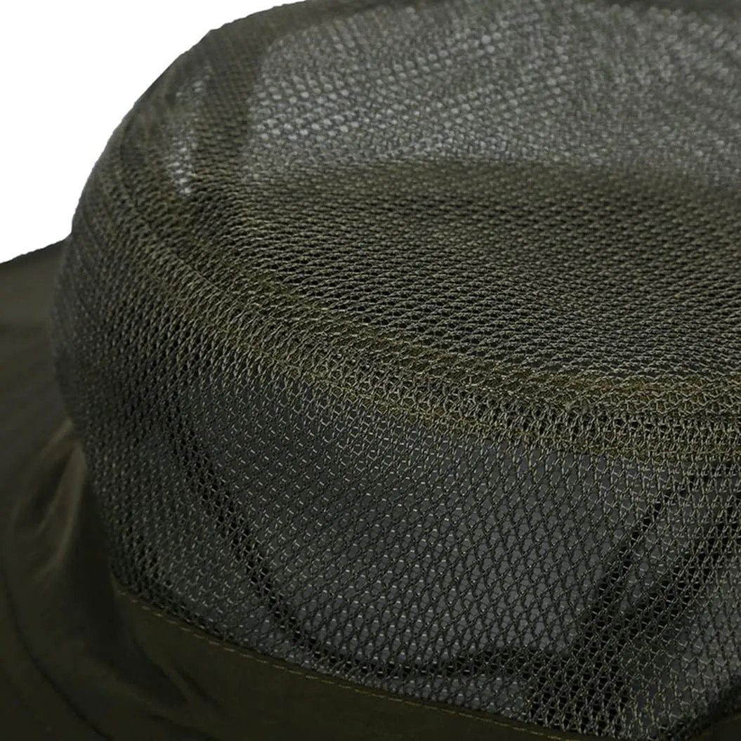 Adjustable Boonie Hat Breathable Mesh Sun Hat Wide Brim Bucket Hat Sun Protection Hiking Fishing Camping Hat