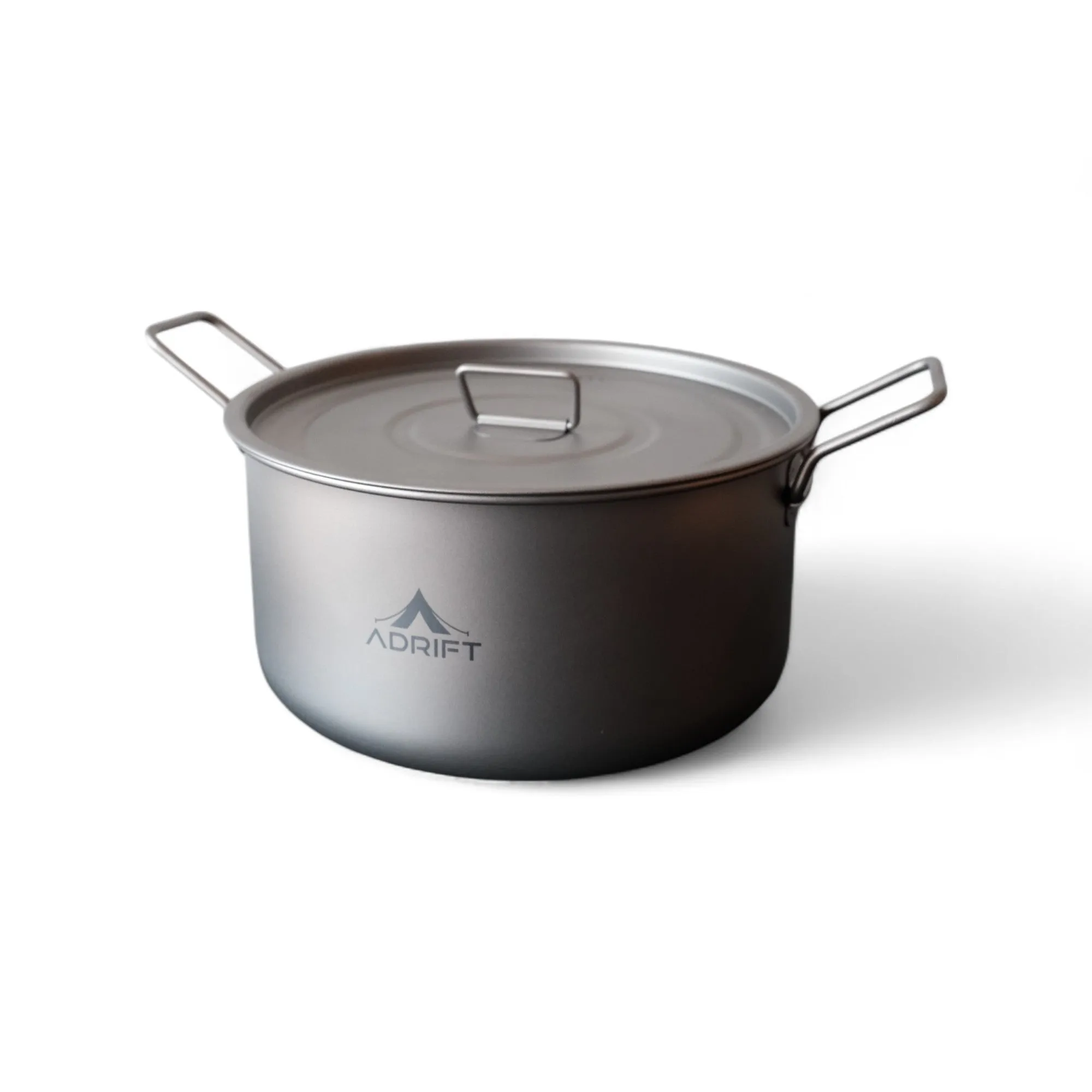 Adrift Allseason Titanium Pot with Lid | Double-eared - 1.8L