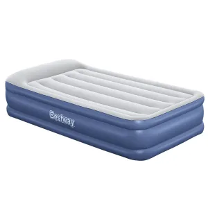 Air Mattress/Inflatable Bed 46cm Single Blue