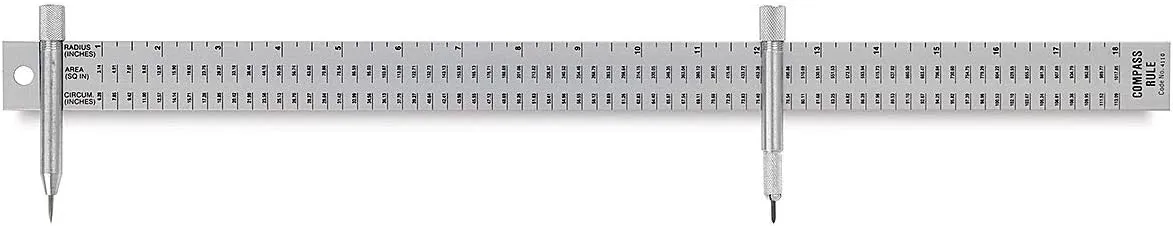 Alumicolor 18-Inch Beam Compass Rule (4110-1)