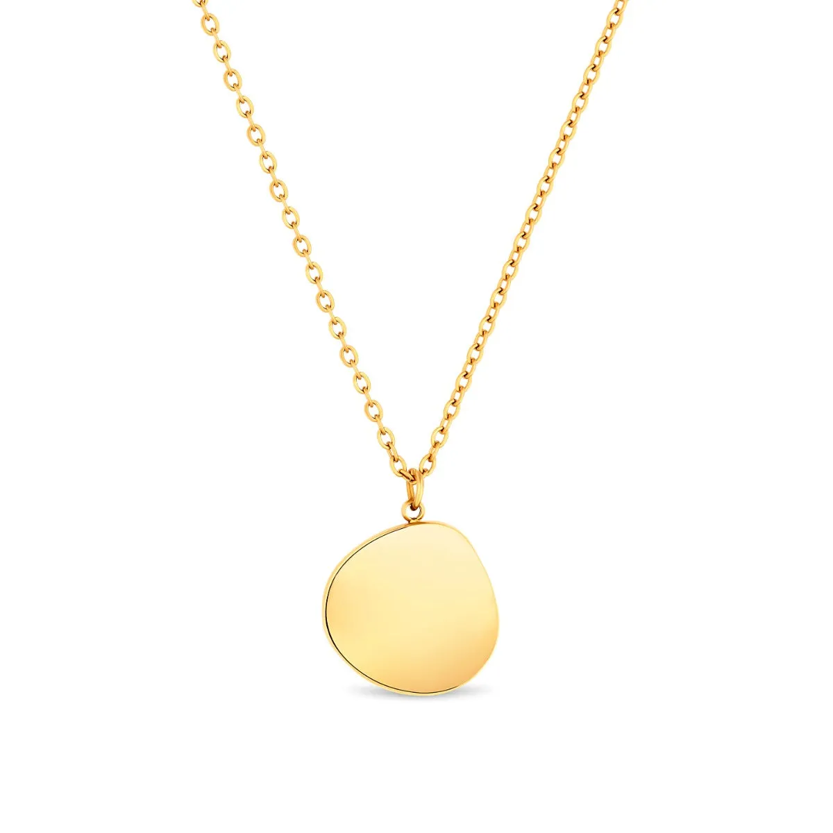 Amori Compass Necklace, Gold