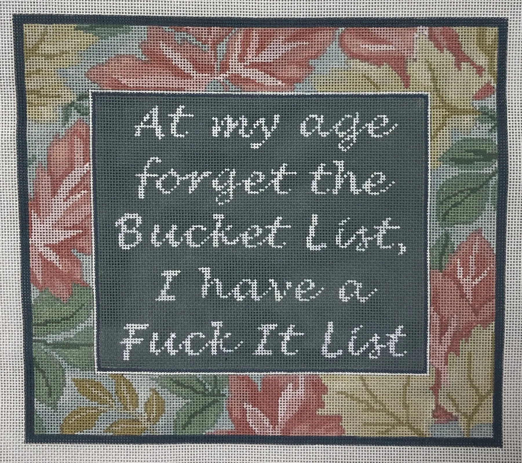 at my age...