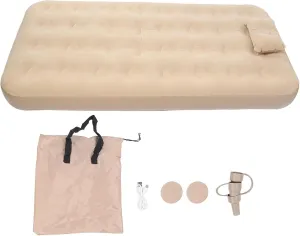 Atyhao Self Inflating Air Mattress 190CM x 100CM x 25CM, Built in Pump Inflatable Sleeping Mat for Camping, Home, Travel with Flocking Layer and High Speed Pump