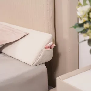Aurako King Size Bed Wedge Pillow Headboard Pillow Mattress Wedge Bed Gap Filler Triangle Memory Foam Wedges Body Positioners for Sleeping Body Lumbar Backrest Reading Bolster Pillow