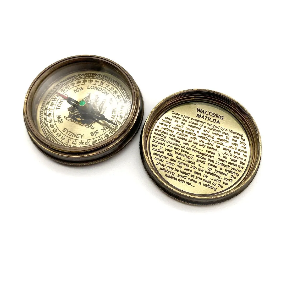 Australian Kookaburra 60mm Compass