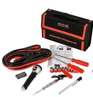 Auto Emergency Kit – Roadside Kit! The Auto Emergency Kit is one tool set that drivers should never leave home without. This multipurpose collection comes with all the essentials.