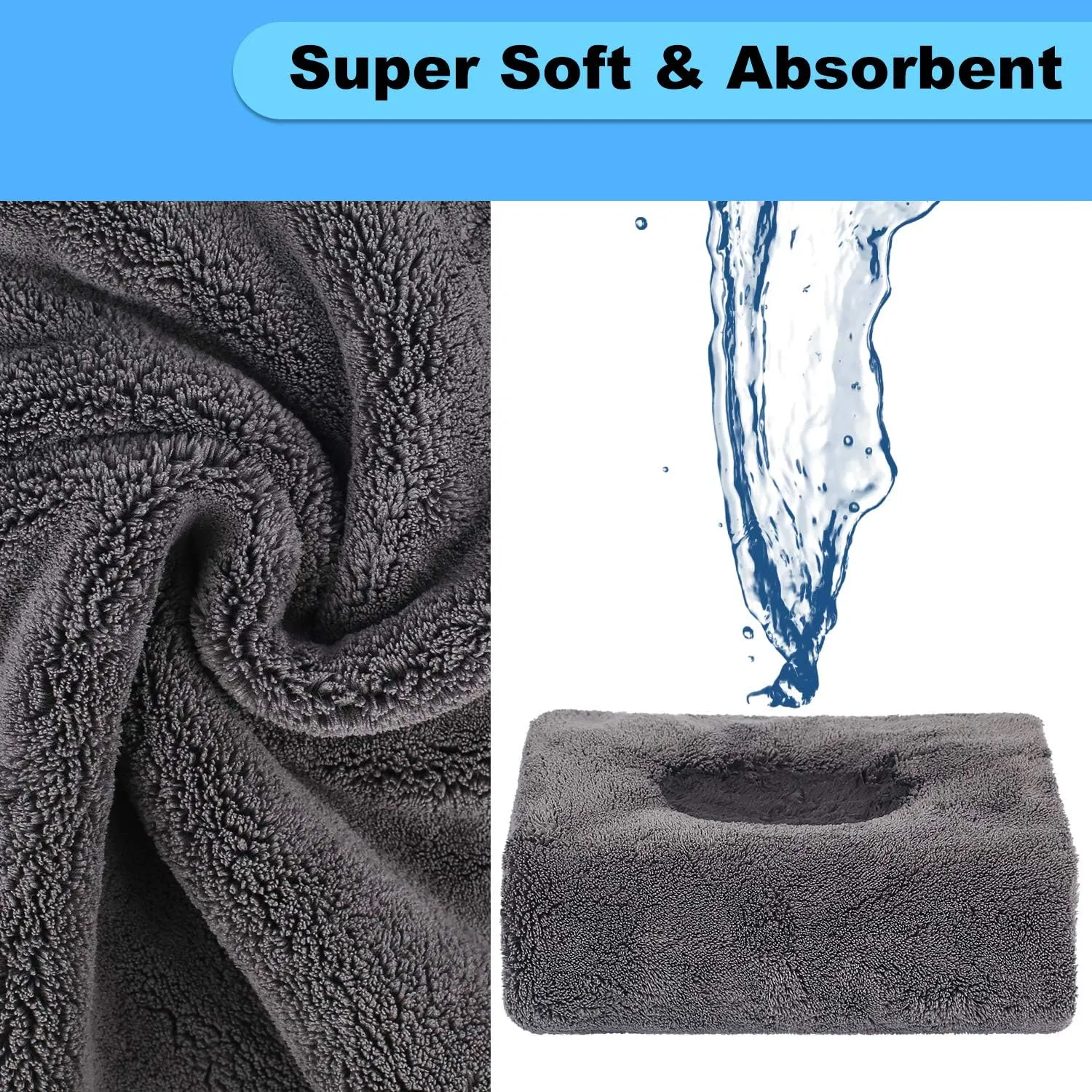 AUTODECO 2 Pack Collapsible Bucket 5 Gallon Container Folding Water Bucket Portable Wash Basin for Outdoor Travelling Camping Fishing Gardening Car Washing 20L