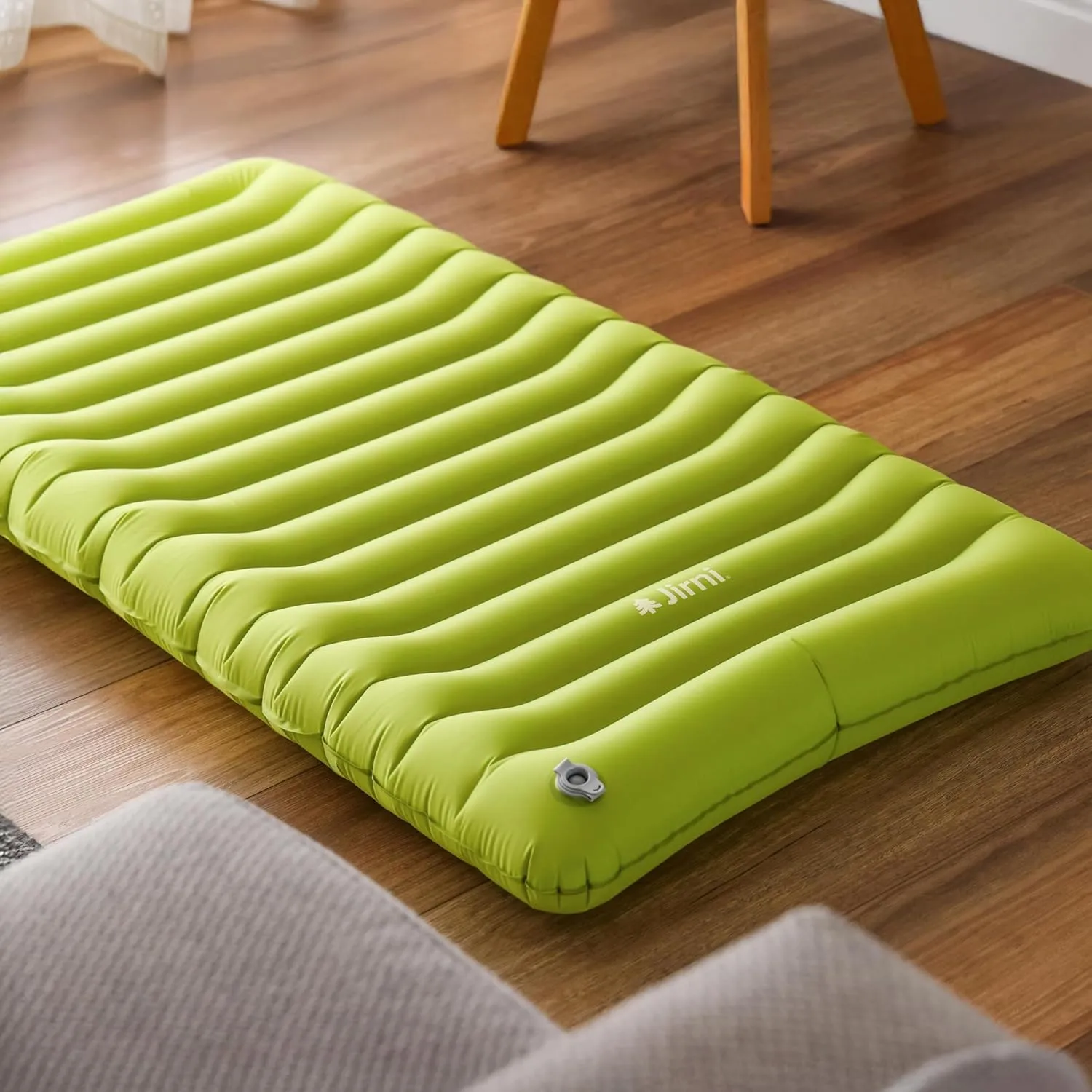 Award-Winning Toddler Travel Bed - Durable, Eco-Friendly & Ultra-Compact Inflatable Toddler Bed Designed for Both Sleepovers & Camping - 52" x 27.5" - Kids Air Mattress for Ages: 15m - 7yrs