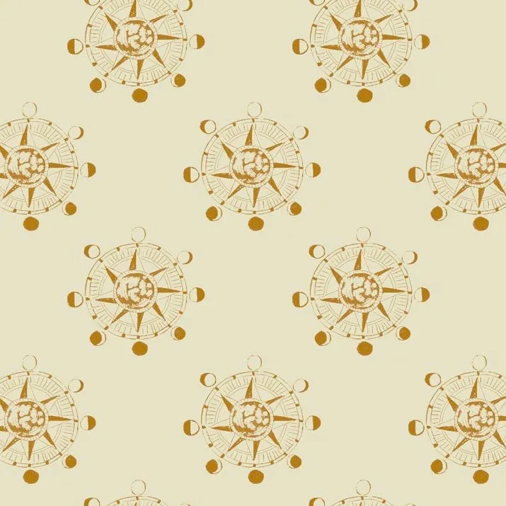 Aweigh North Star Compass in Sand
