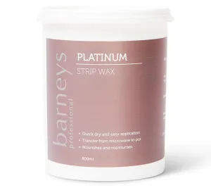 Barneys Platinum Strip Wax - 800g