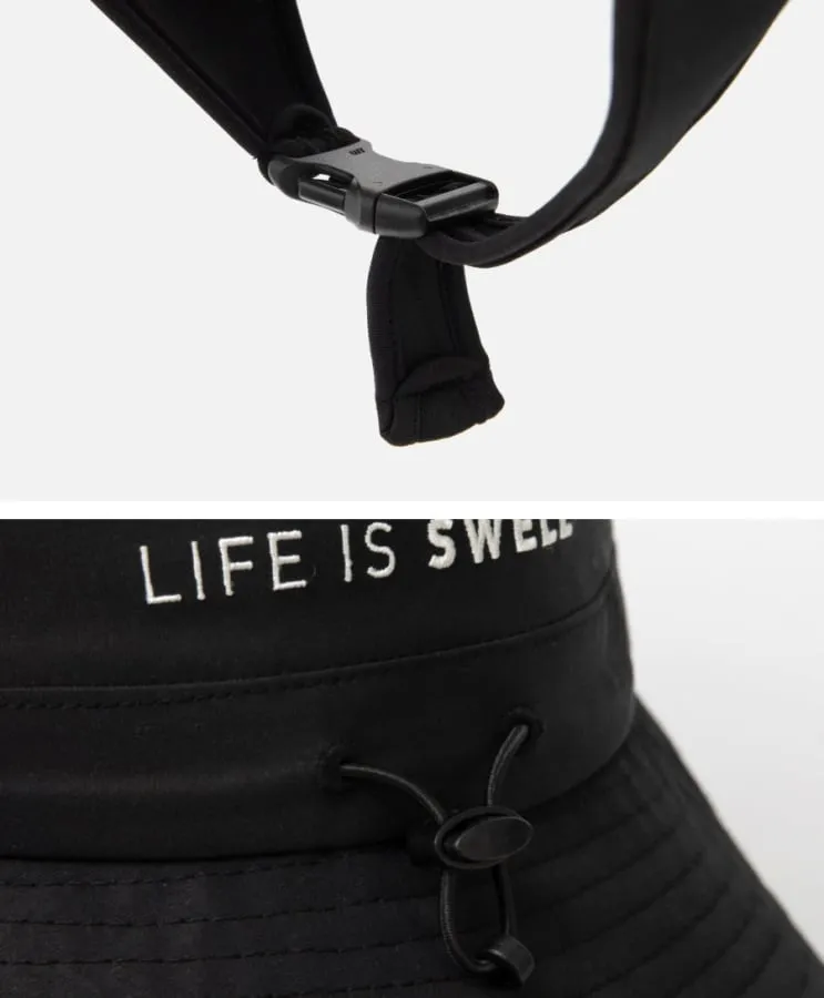 Barrel Swell Surf Bucket Hat-FEATHER PINK