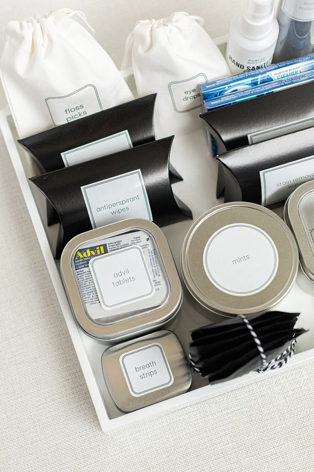 Bathroom Amenities Tray - THE HIS