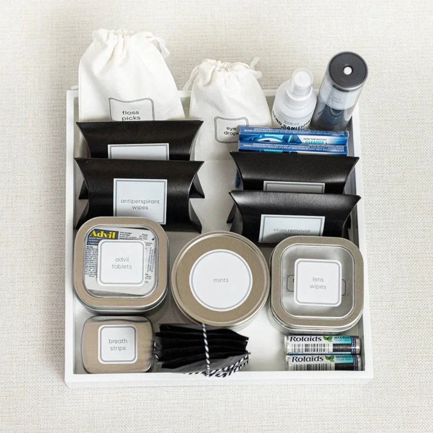 Bathroom Amenities Tray - THE HIS