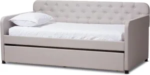 Baxton Studio Daybeds Twin Beige