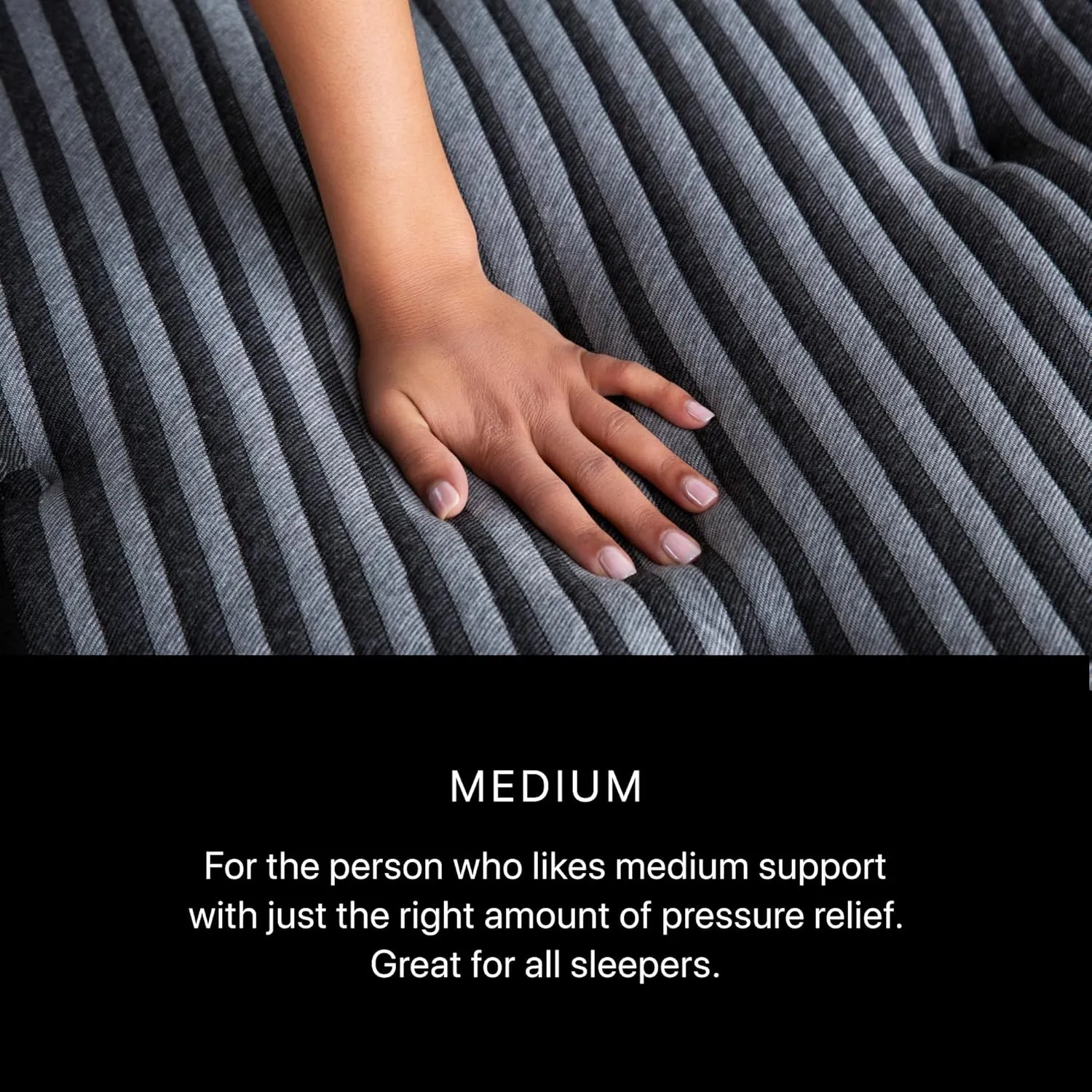 Beautyrest Black Series One 14.25" Medium Queen Mattress - Breathable, Cooling, and Supportive - CertiPUR-US Certified, 100-Night Sleep Trial, and 10-Year Limited Warranty