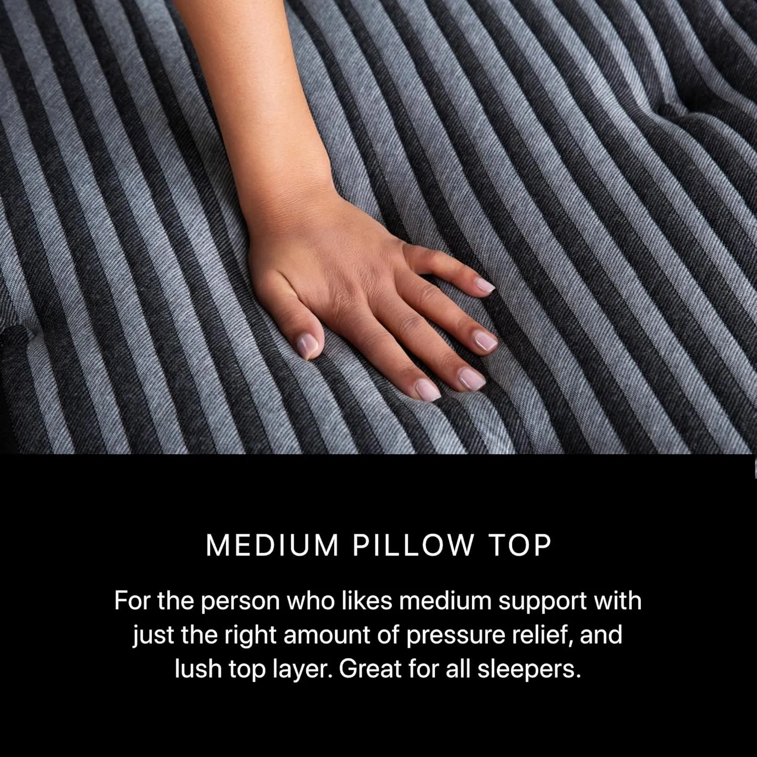 Beautyrest Black Series One 14.75" Medium Pillow Top King Mattress - Breathable, Cooling, and Supportive - CertiPUR-US Certified, 100-Night Sleep Trial, and 10-Year Limited Warranty