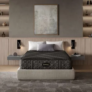 Beautyrest Black Series One Medium 13" Queen Hybrid Mattress, Cooling Tech, Contouring Comfort, Individualized Support, CertiPUR-US, 100-Night Sleep Trial, 10-Year Limited Warranty