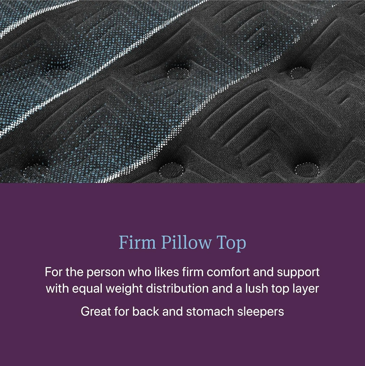 Beautyrest World Class Level Four Firm Pillow Top 16.25" Mattress - King Size - Supportive, Pressure Relief, Cooling, Motion Separation; CertiPUR-US, 100 Night Sleep Trial and 10 Year Warranty