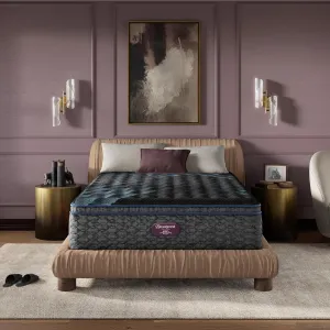Beautyrest World Class Level Four Firm Pillow Top 16.25" Mattress - King Size - Supportive, Pressure Relief, Cooling, Motion Separation; CertiPUR-US, 100 Night Sleep Trial and 10 Year Warranty