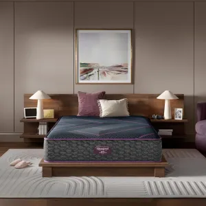 Beautyrest World Class Level Three Plush 13" Hybrid Mattress - Twin XL Size - Durable Support, Pressure Relief, Cooling, Motion Separation; CertiPUR-US, 100 Night Sleep Trial and 10 Year Warranty