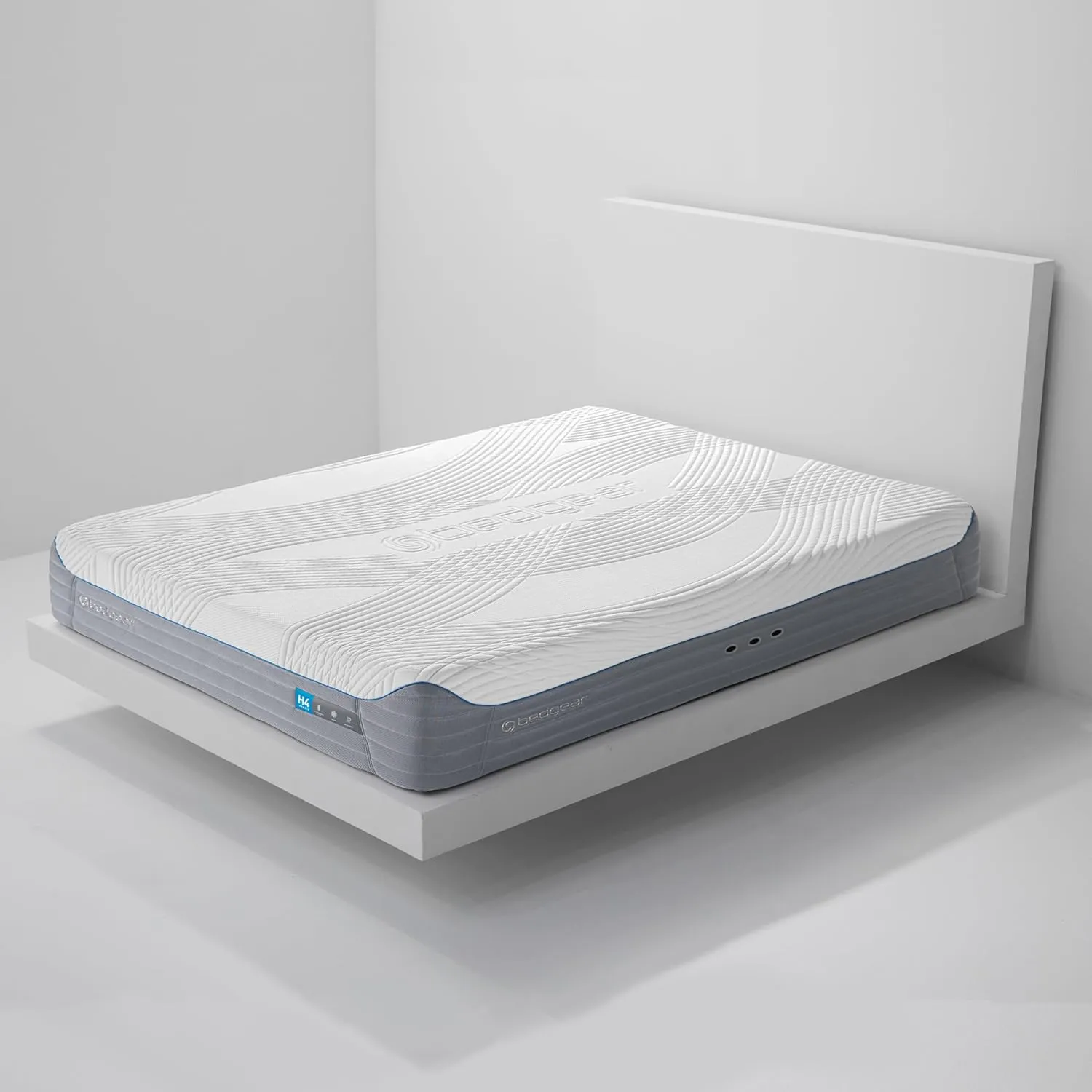 Bedgear H4 Performance Full Mattress - Hybrid Memory Foam Mattress, Medium Firm - Adaptive React Foam for Comfort, Instant Cooling by Ver-Tex Technology