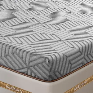 BedStory Firm Mattress Topper King - 4 Inch Memory Foam Mattress Topper - High Density Foam Bed Toppers for Back Pain Relief
