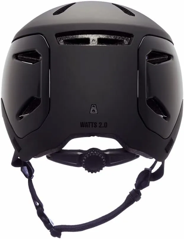 Bern Watts 2.0 Adult Bicycle Helmet, Brim Style, Multisport Certified, Compass Dial-Adjusted Fit, for Biking, Skating, Boarding