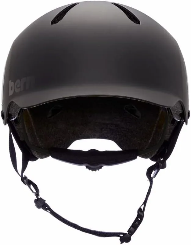 Bern Watts 2.0 Adult Bicycle Helmet, Brim Style, Multisport Certified, Compass Dial-Adjusted Fit, for Biking, Skating, Boarding