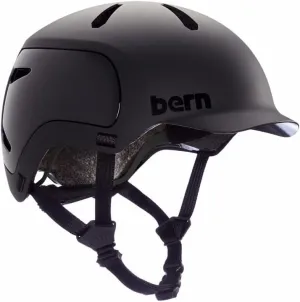 Bern Watts 2.0 Adult Bicycle Helmet, Brim Style, Multisport Certified, Compass Dial-Adjusted Fit, for Biking, Skating, Boarding