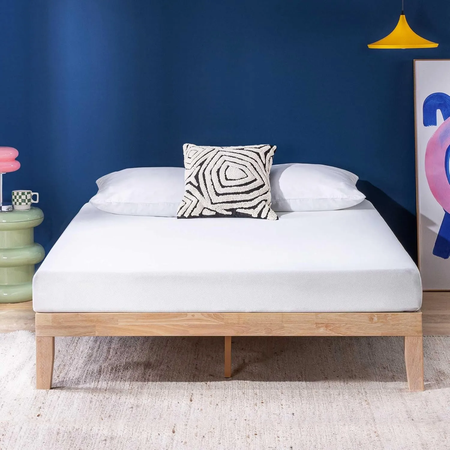 Best Price Mattress 6 Inch Memory Foam Mattress, Cooling Gel Infused, Certified Safe Foams & Fabric, Mattress in a Box, Queen