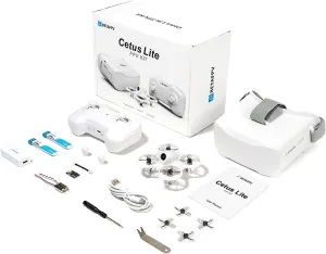 BETAFPV Cetus Lite FPV Drone Kit for Kids, with Altitude Hold Self Protection Function 2 Speed Modes Support Simulator Ready to Fly Kit for FPV Beginners to Start Flying Indoor Outdoor- Frsky D8