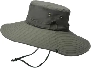 Breathable Mesh Bucket Hat Outdoor Summer Sun Protection Boonie Cap Hiking Fishing Bucket Sun Cap