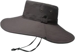 Breathable Mesh Bucket Hat Outdoor Summer Sun Protection Boonie Cap Hiking Fishing Bucket Sun Cap