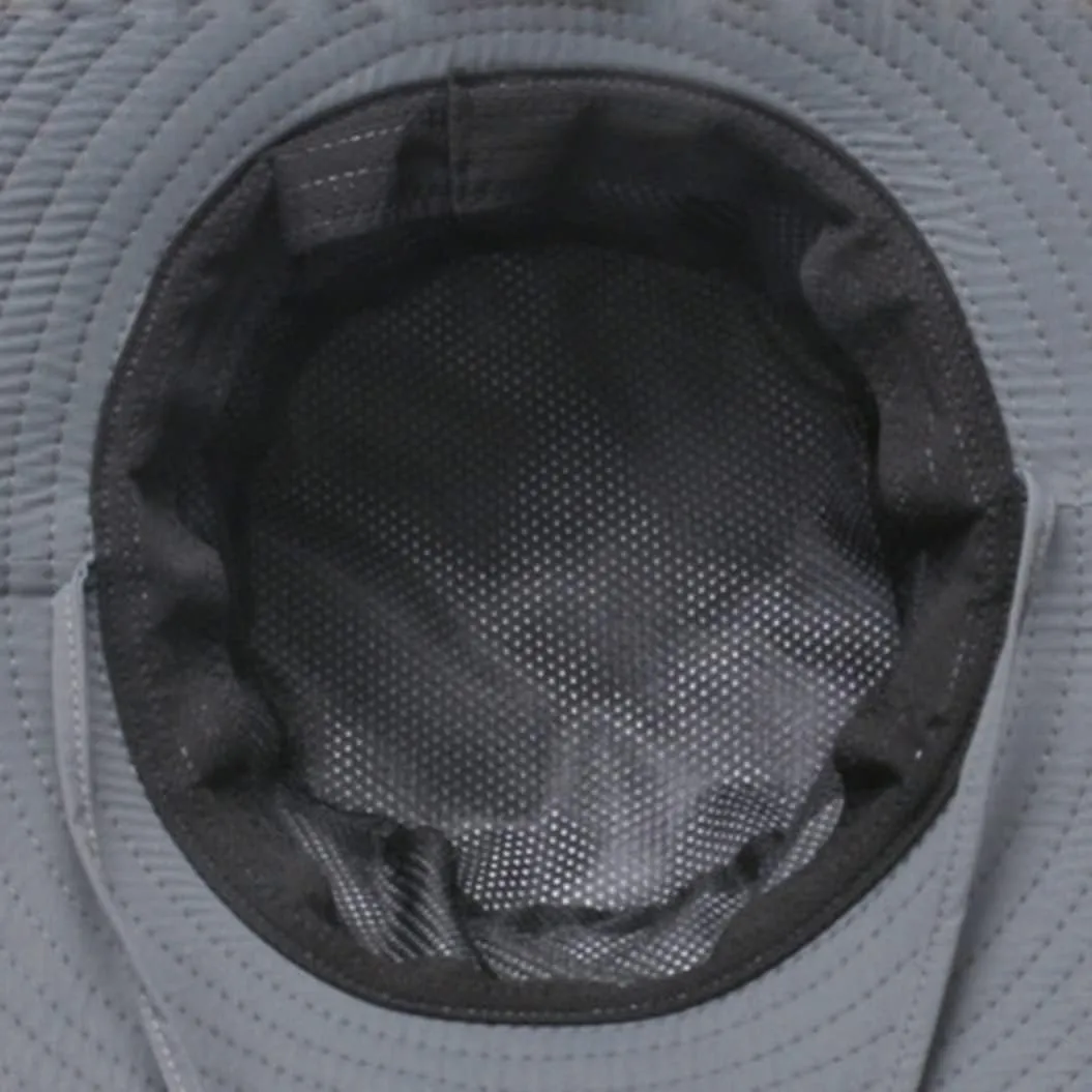 Breathable Mesh Bucket Hat Outdoor Summer Sun Protection Boonie Cap Hiking Fishing Bucket Sun Cap