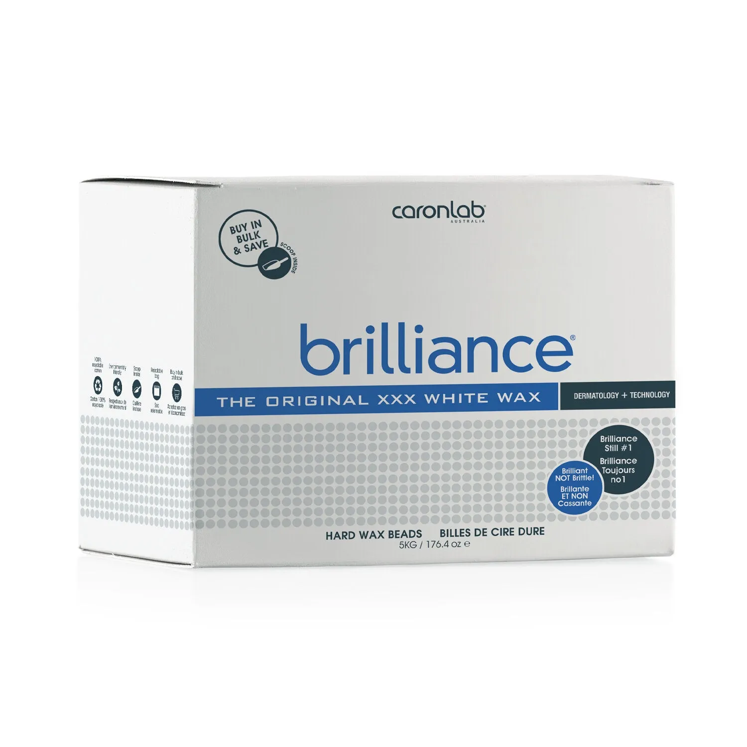 Brilliance Hard Wax Beads – The Original XXX White Wax
